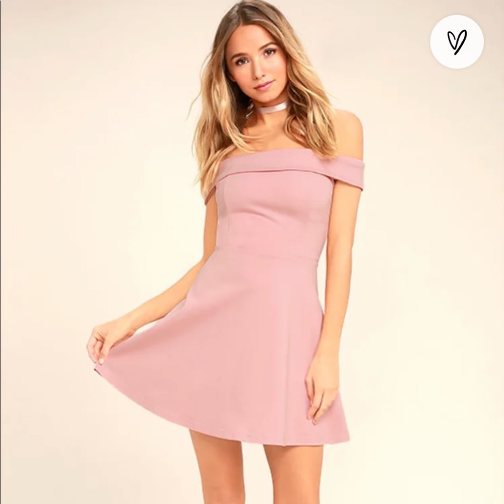 Lulus Season Of Fun Skater Dress